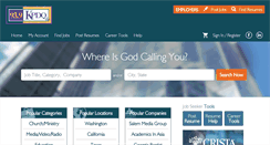 Desktop Screenshot of kpdq-fm.christianjobs.com