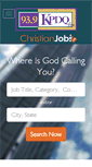 Mobile Screenshot of kpdq-fm.christianjobs.com