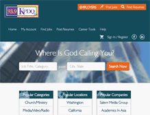 Tablet Screenshot of kpdq-fm.christianjobs.com