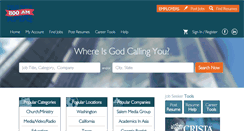 Desktop Screenshot of kpdq-am.christianjobs.com