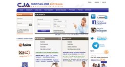 Desktop Screenshot of christianjobs.com.au